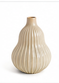 Vase terracotta à col étroit