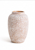 Vase boule terracotta
